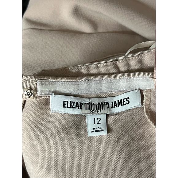 Elizabeth & James Pink Off Shoulder 12 - Picture 8 of 9